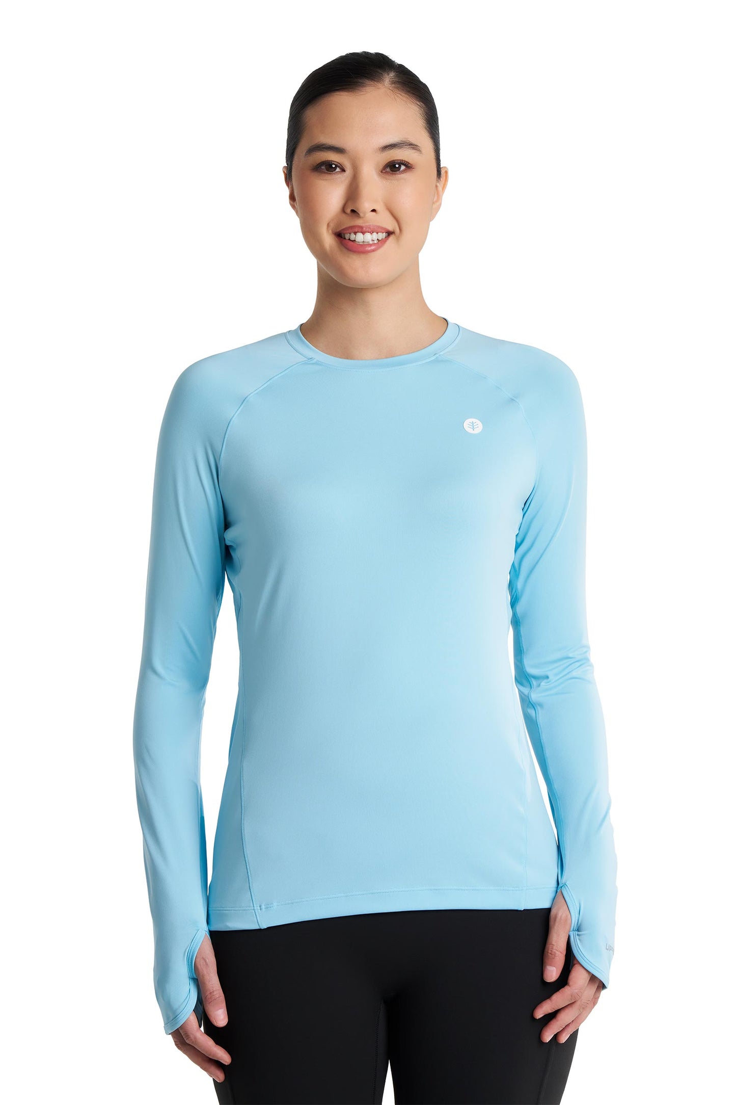 Women's Devi Long Sleeve Fitness T-Shirt | Arctic Blue