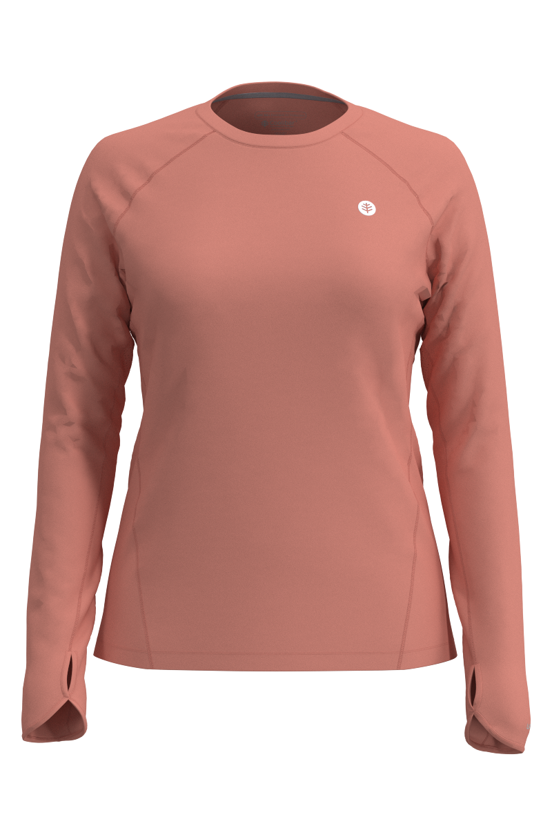 Women's Devi Long Sleeve Fitness T-Shirt | Soft Blush