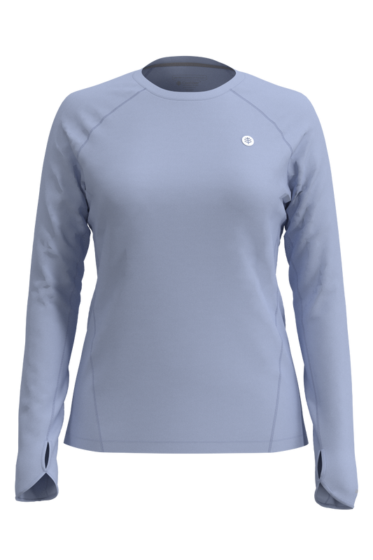 Women's Devi Long Sleeve Fitness T-Shirt | Periwinkle