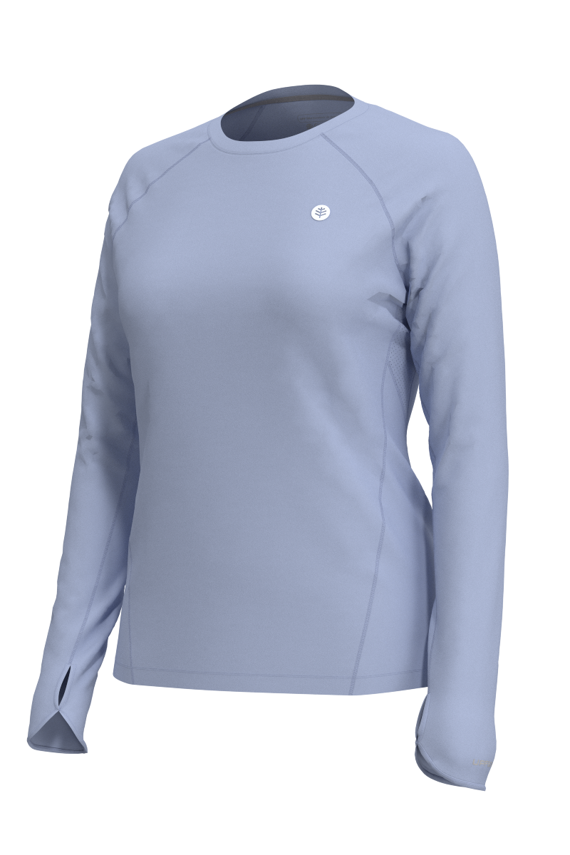 Women's Devi Long Sleeve Fitness T-Shirt | Periwinkle