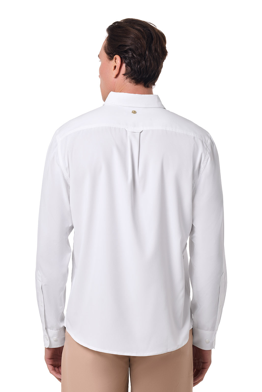 Men's Aricia Long Sleeve Sun Shirt | White