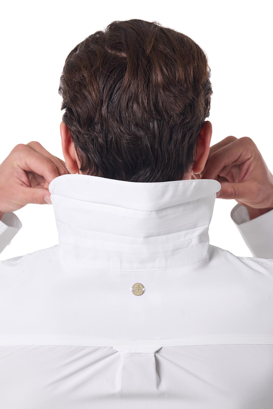 Men's Aricia Long Sleeve Sun Shirt | White