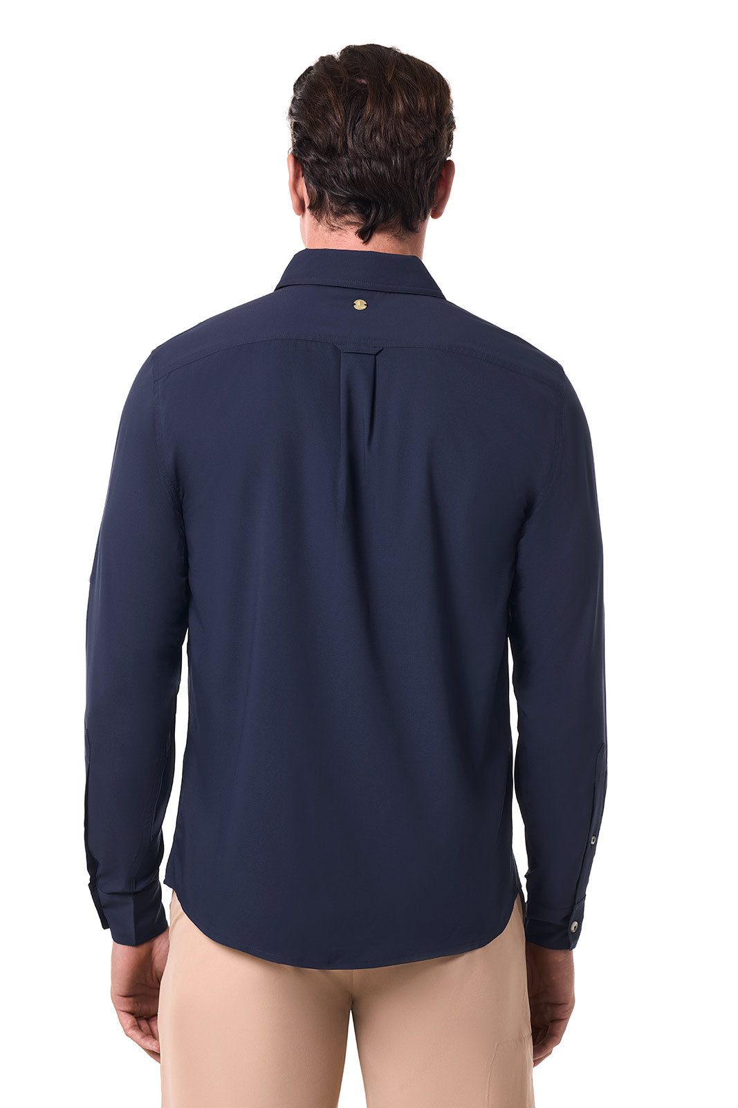 Men's Aricia Long Sleeve Sun Shirt | Navy