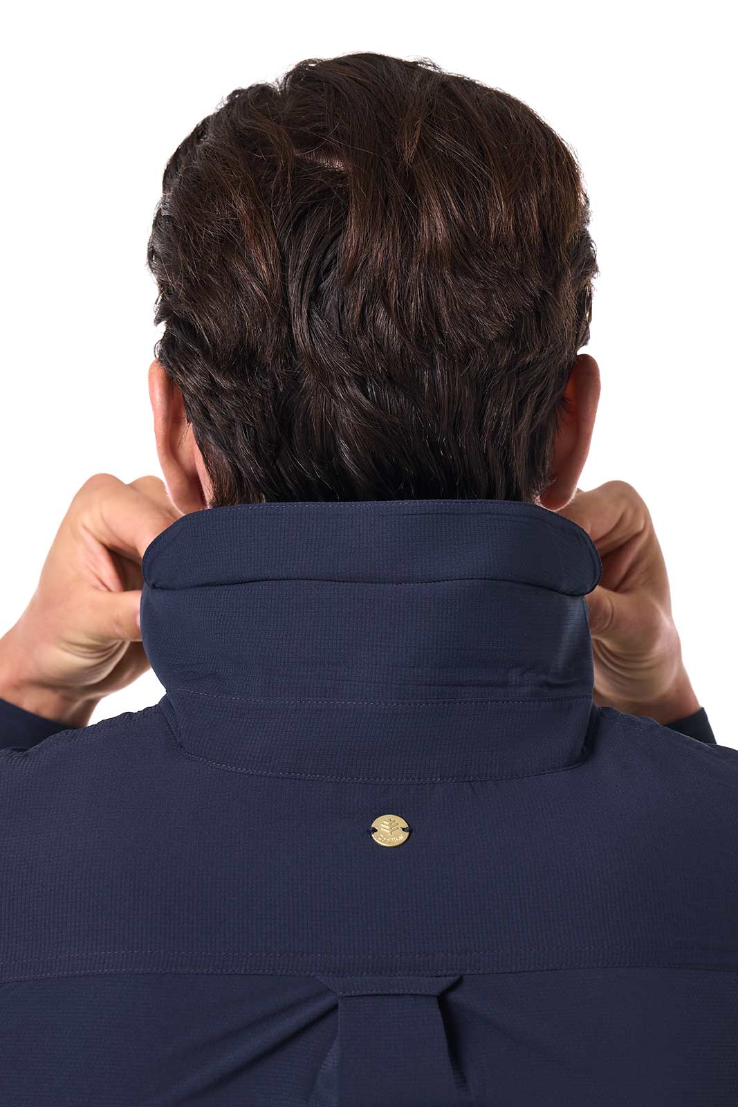 Men's Aricia Long Sleeve Sun Shirt | Navy