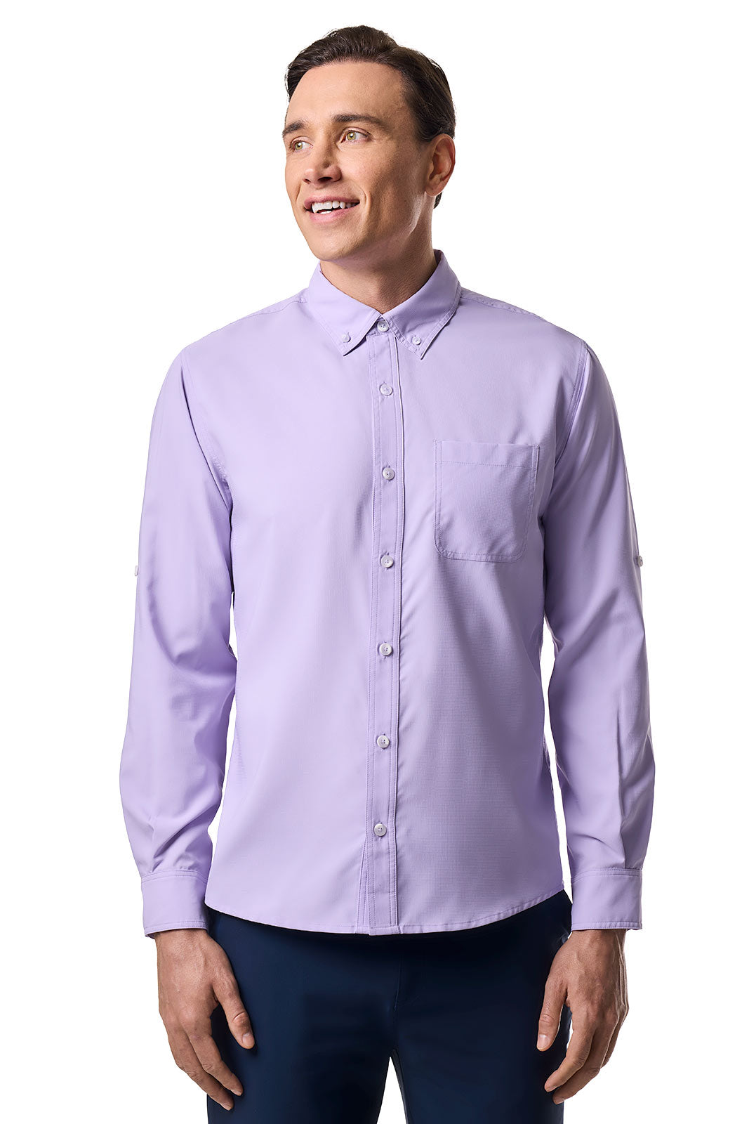 Men's Aricia Long Sleeve Sun Shirt | Lavendula