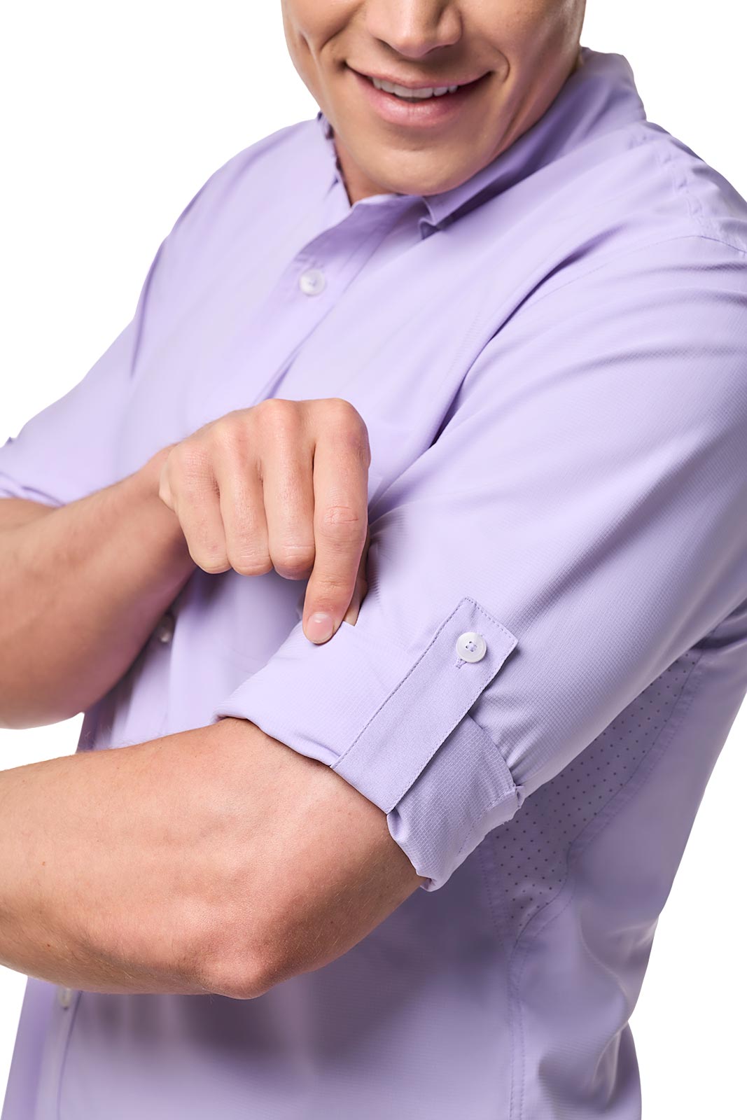 Men's Aricia Long Sleeve Sun Shirt | Lavendula