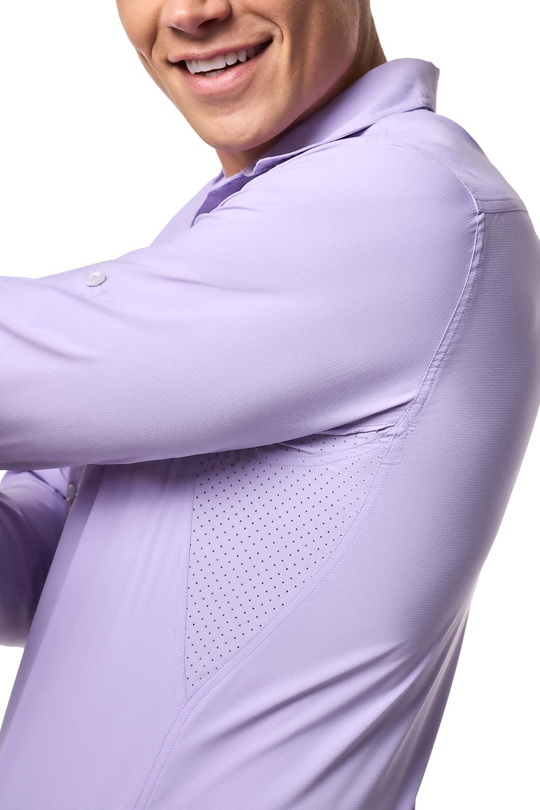 Men's Aricia Long Sleeve Sun Shirt | Lavendula