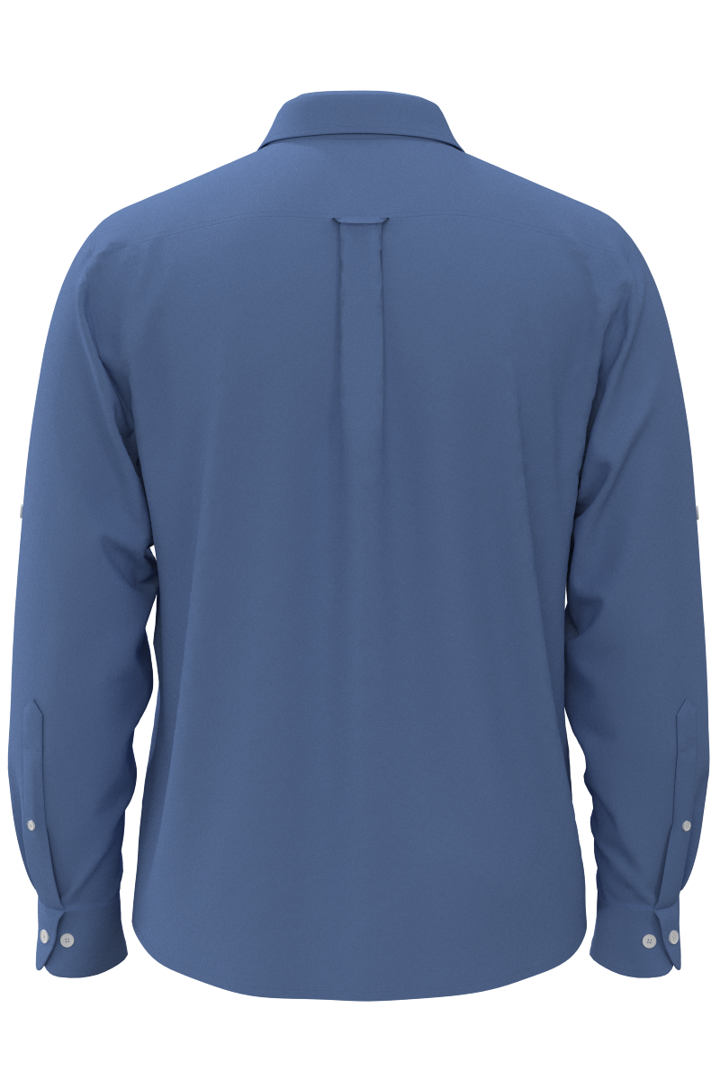 Men's Aricia Long Sleeve Sun Shirt | Bluebell