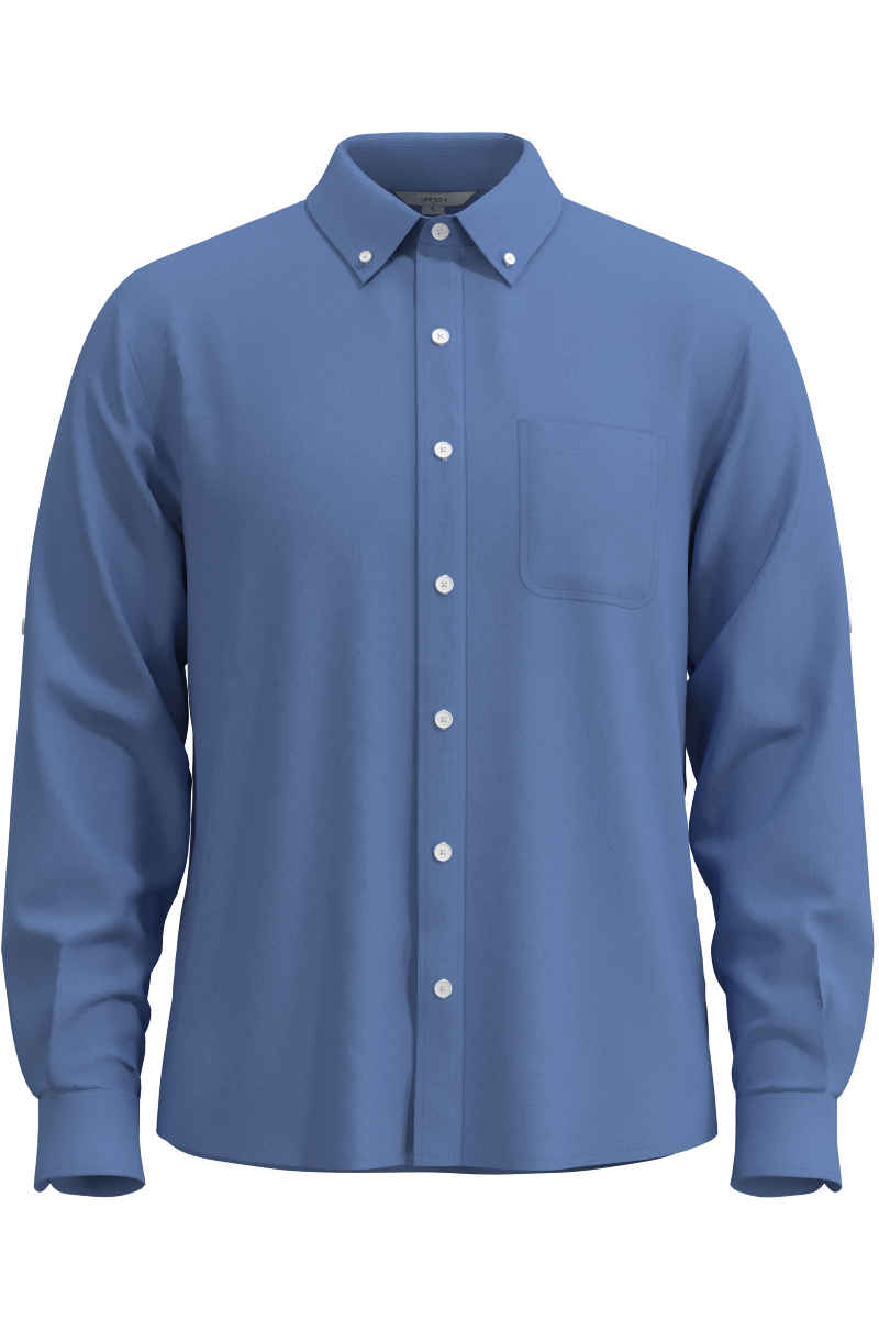 Men's Aricia Long Sleeve Sun Shirt | Bluebell
