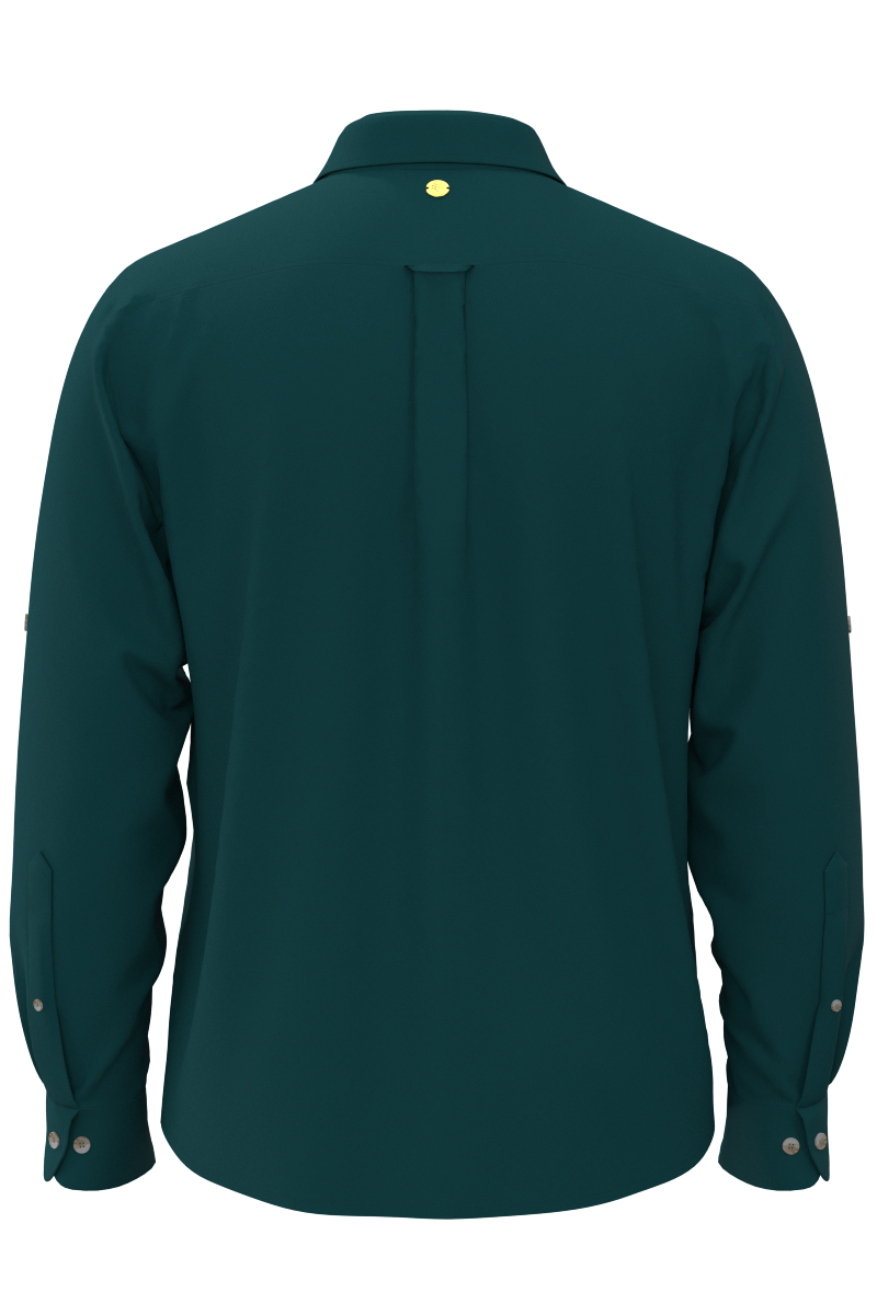 Men's Aricia Long Sleeve Sun Shirt | Transformative Teal