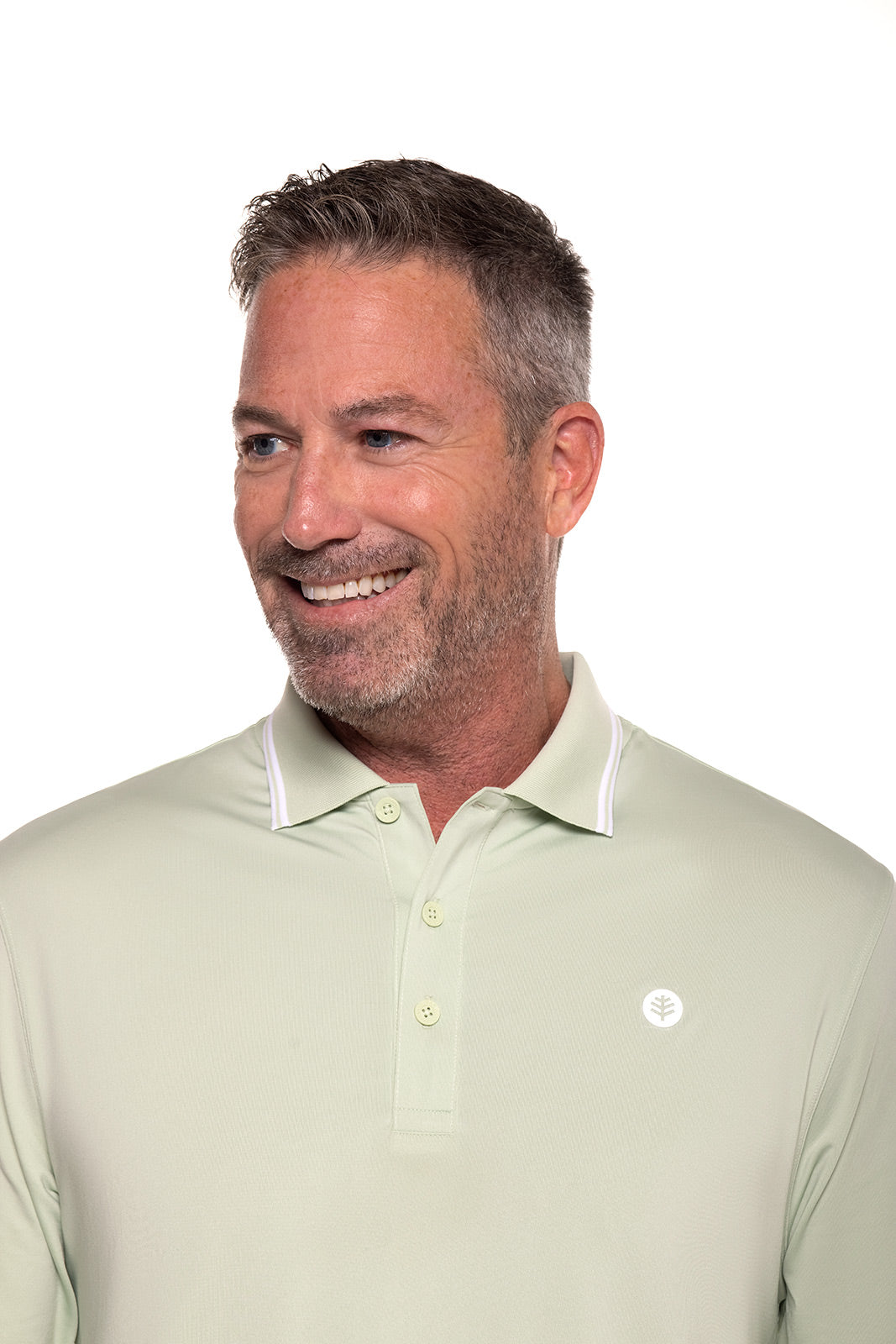 Men's Erodym Long Sleeve Golf Polo | Seedling