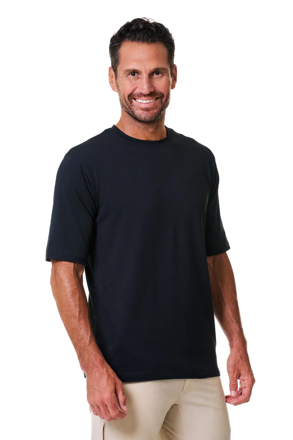 Men's Morada Everyday Short Sleeve T-Shirt | Black
