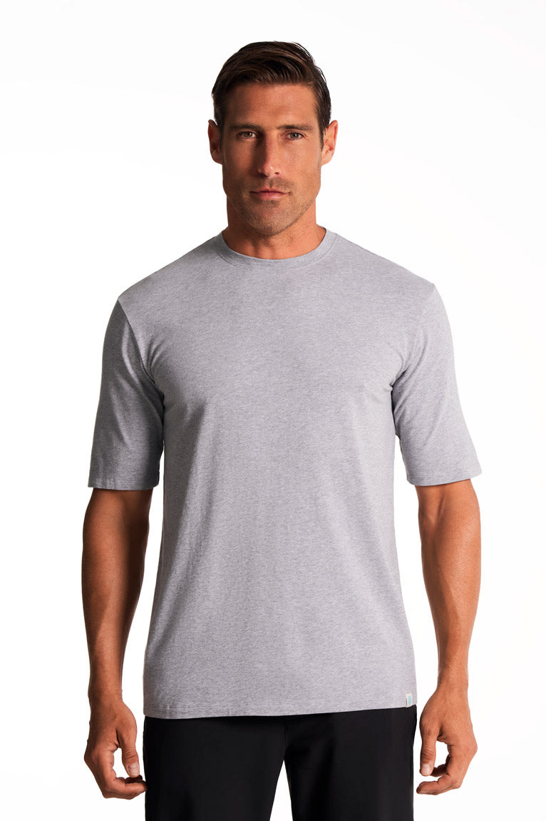 Men's Morada Everyday Short Sleeve T-Shirt | Grey Heather