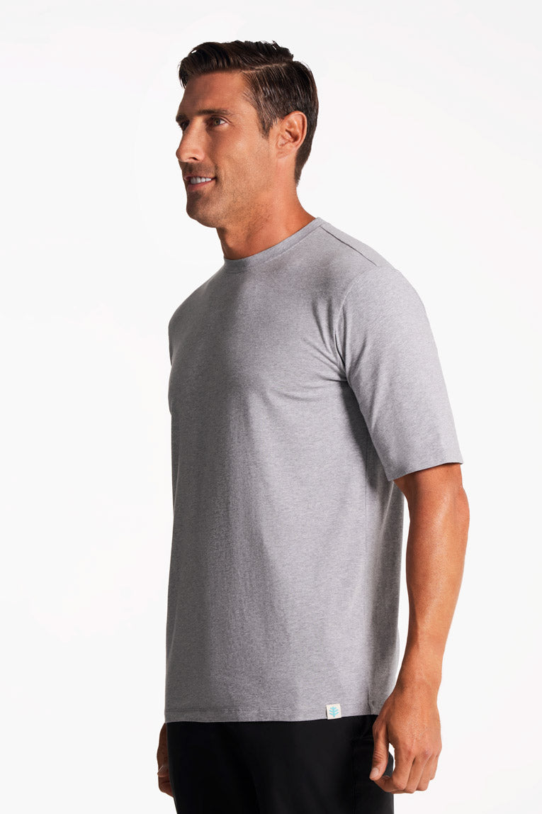 Men's Morada Everyday Short Sleeve T-Shirt | Grey Heather