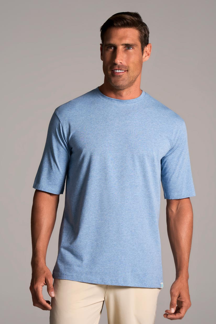 Men's Morada Everyday Short Sleeve T-Shirt | Light Blue