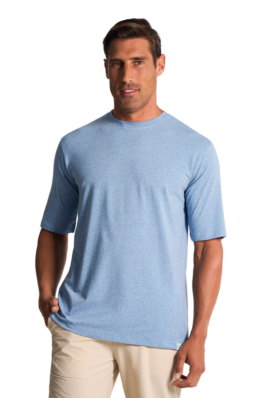 Men's Morada Everyday Short Sleeve T-Shirt | Light Blue