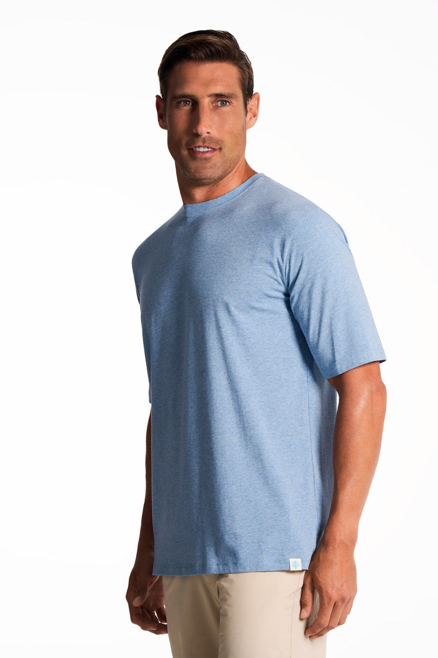 Men's Morada Everyday Short Sleeve T-Shirt | Light Blue