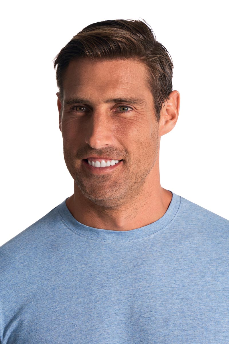 Men's Morada Everyday Short Sleeve T-Shirt | Light Blue