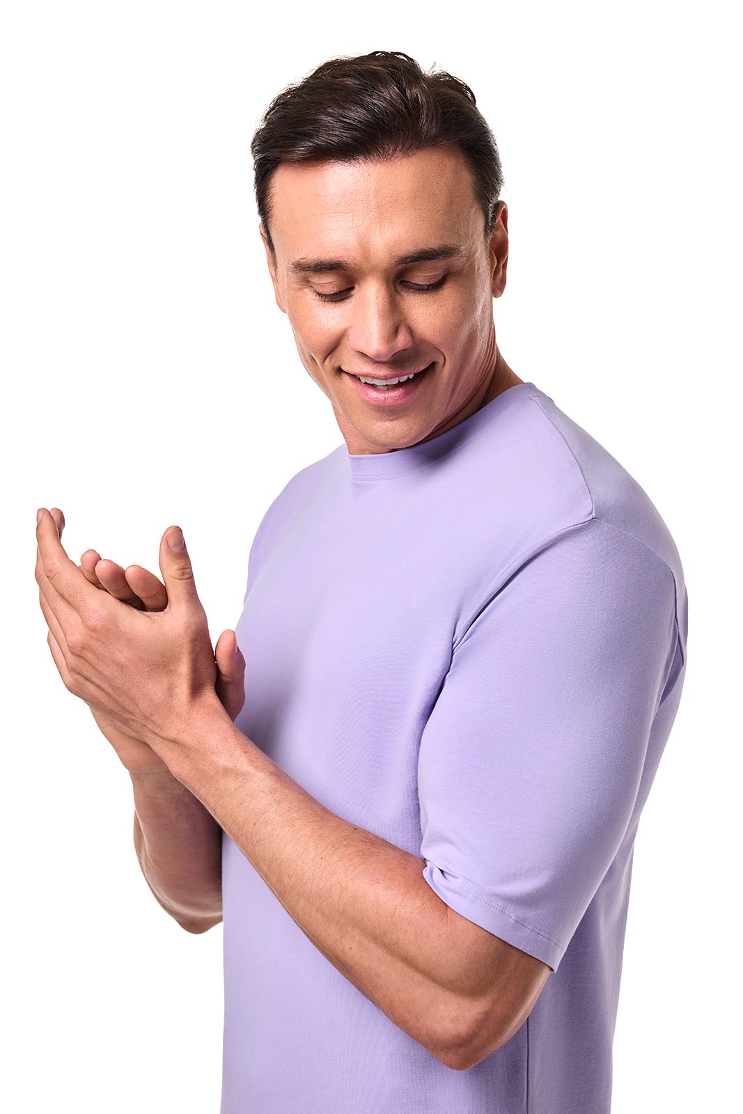 Men's Morada Everyday Short Sleeve T-Shirt | Lavendula