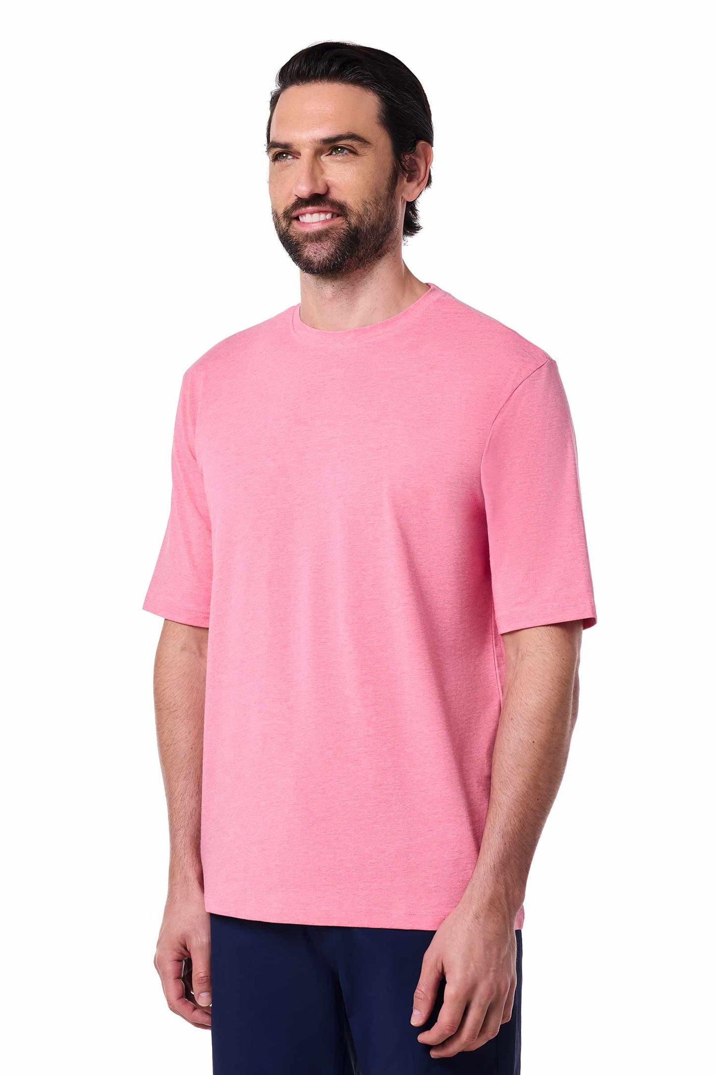 Men's Morada Everyday Short Sleeve T-Shirt | Flamingo Pink Heather
