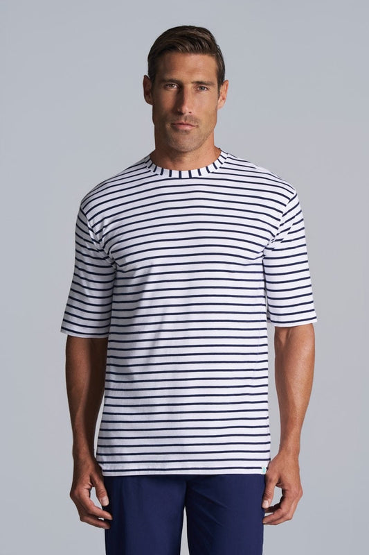 Color_White/Navy Stripe
