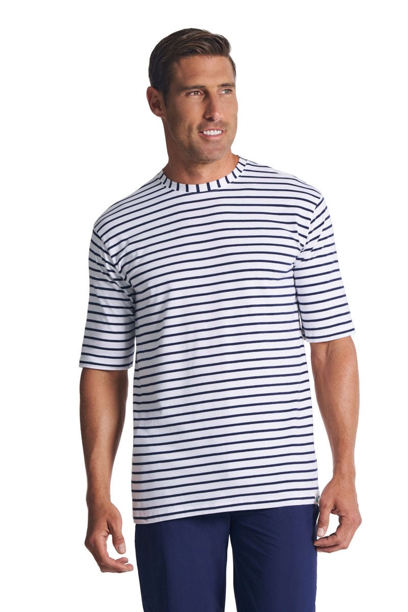 Color_White/Navy Stripe