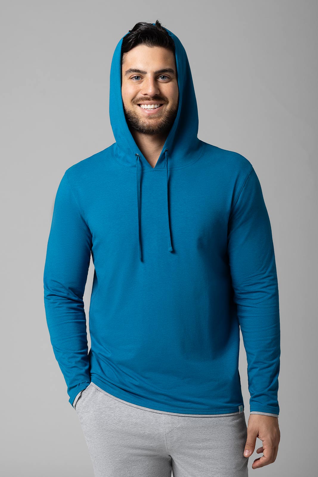 Men's Oasis Pullover Hoodie | Bluejay
