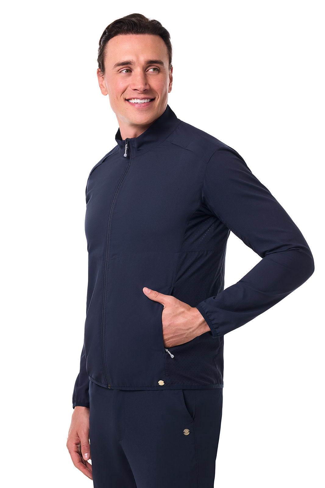 Men's Arcadian Packable Sunblock Jacket | Navy