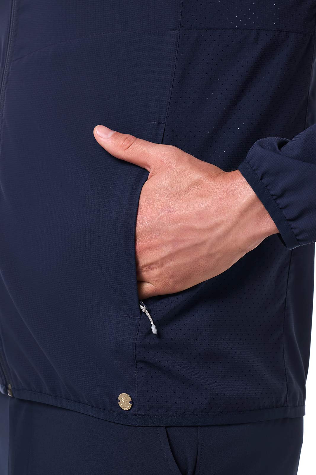 Men's Arcadian Packable Sunblock Jacket | Navy