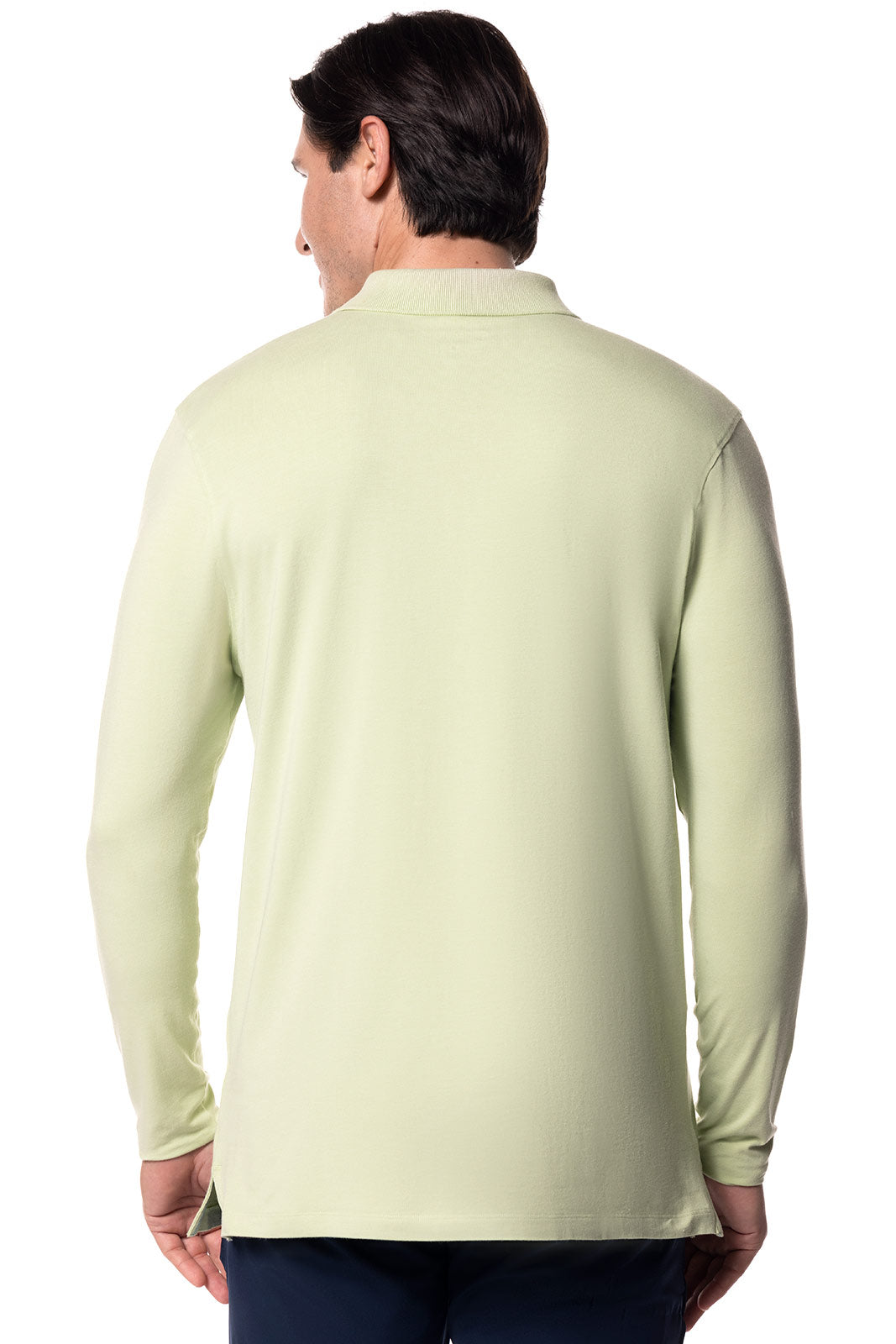Men's Coppitt Long Sleeve Weekend Polo | Seedling