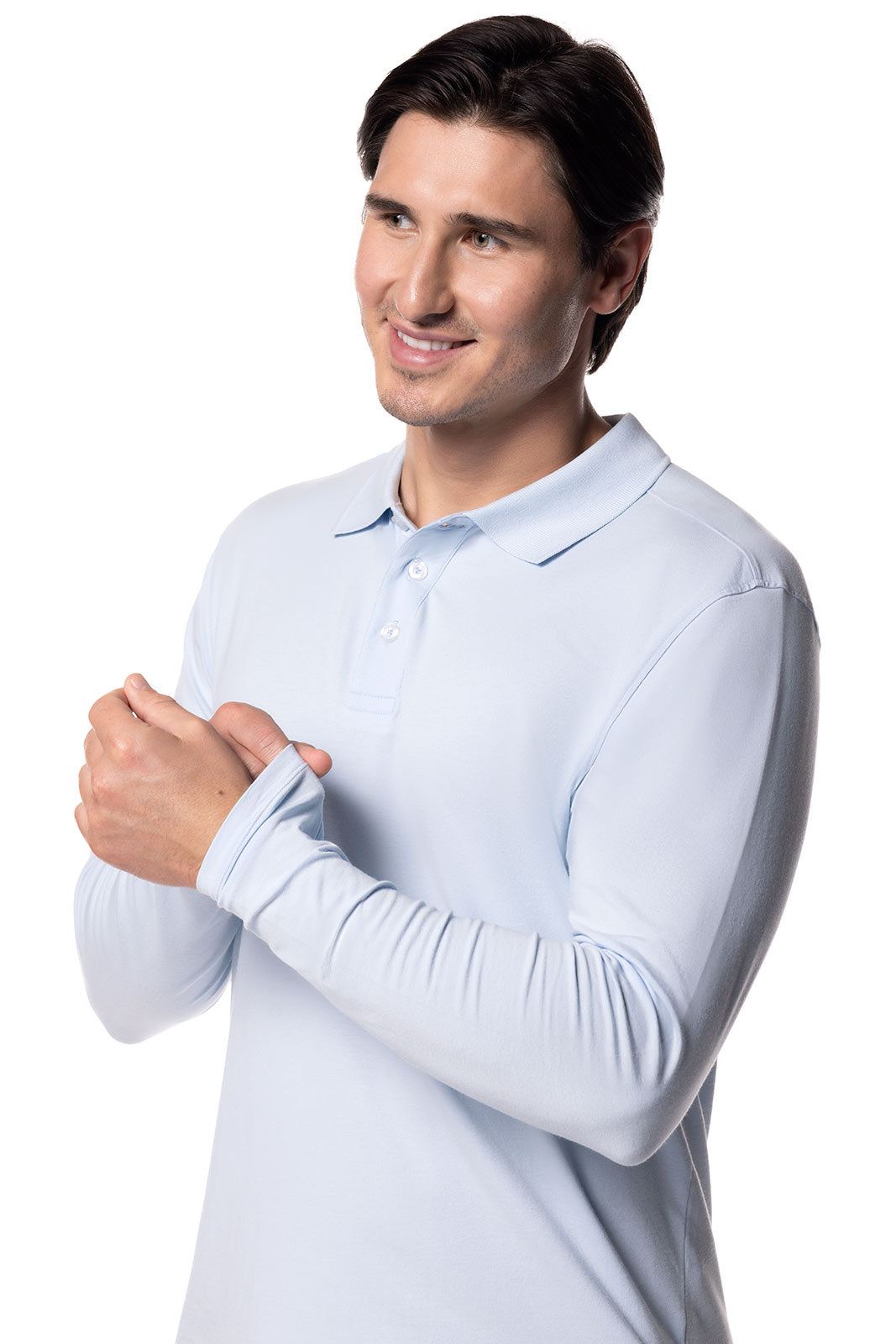 Men's Coppitt Long Sleeve Weekend Polo | Skyride
