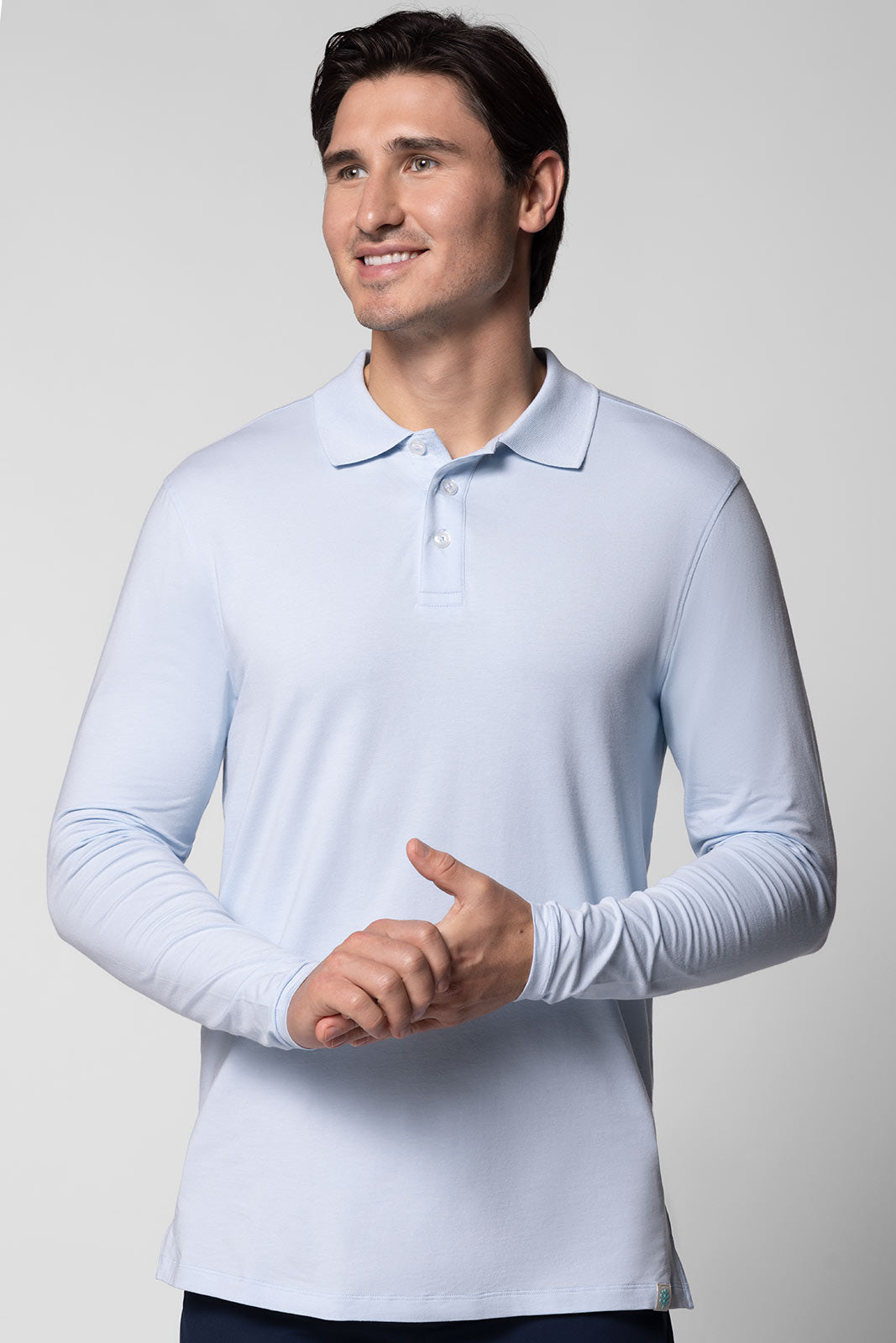 Men's Coppitt Long Sleeve Weekend Polo | Skyride