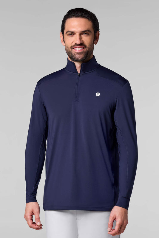 Men's Agility Performance Pullover | Navy