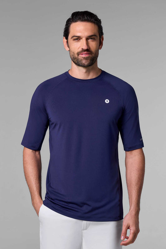 Men's Agility Short Sleeve Performance T-Shirt | Navy
