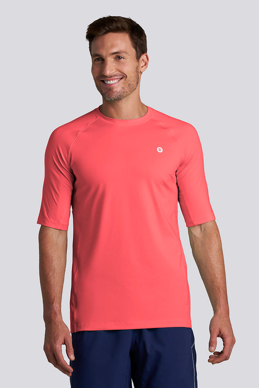 Camiseta de manga corta Agility para hombre | Arrecife de coral