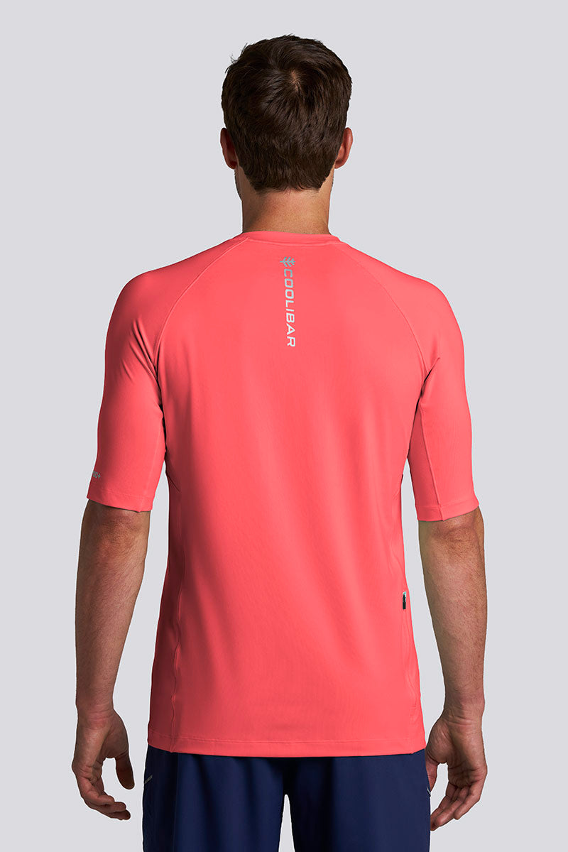 Camiseta de manga corta Agility para hombre | Arrecife de coral