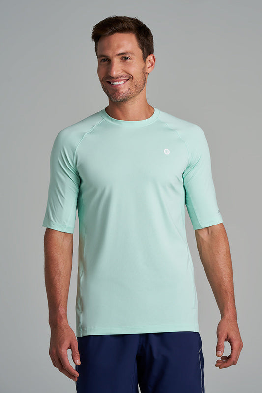 Men's Agility Short Sleeve Performance T-Shirt | Honeydew