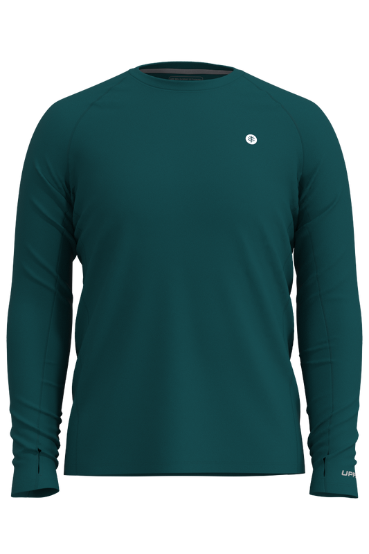 Men's Agility Long Sleeve Performance T-shirt | Transformative Teal