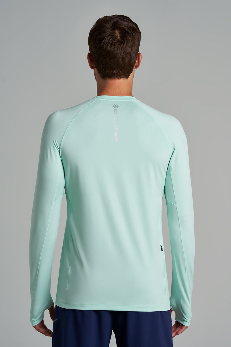Men's Agility Long Sleeve Performance T-Shirt | Honeydew