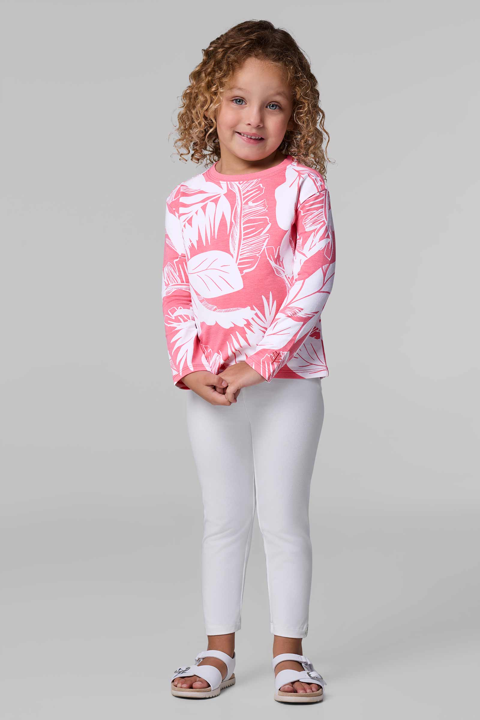 Color_Flamingo Pink Palm Paradise
