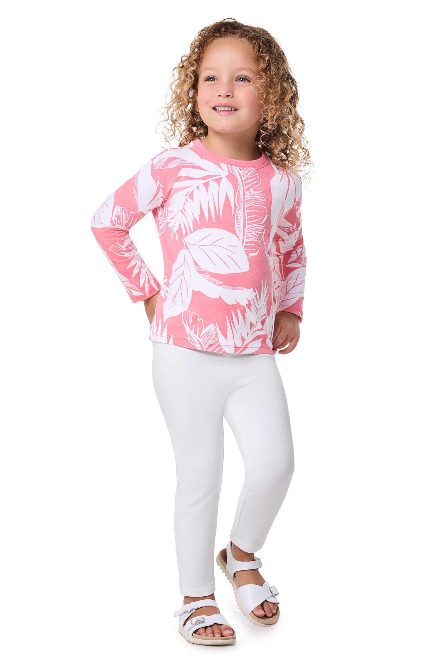 Color_Flamingo Pink Palm Paradise