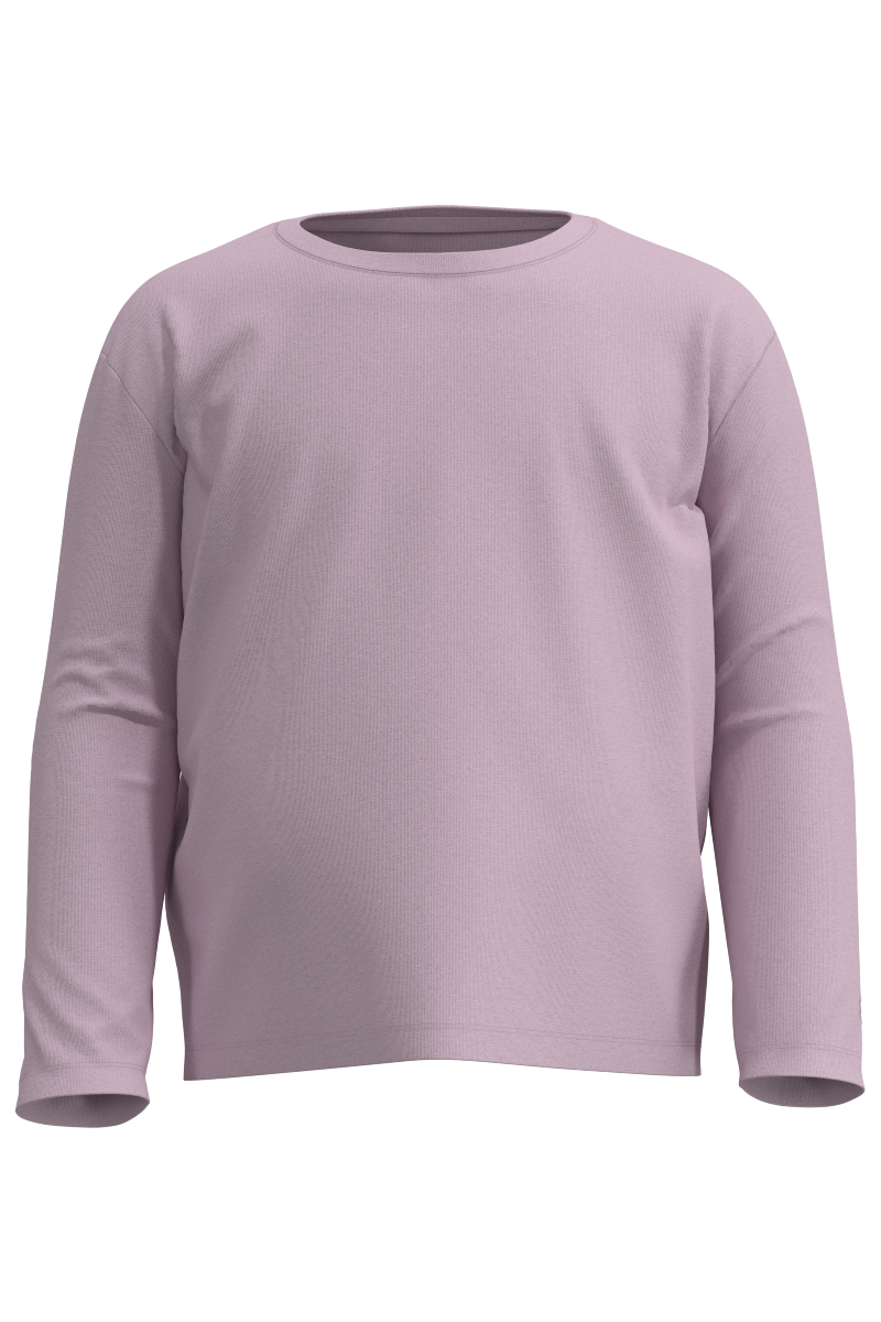 Kid's Coco Plum Everyday Long Sleeve T-Shirt | Powder