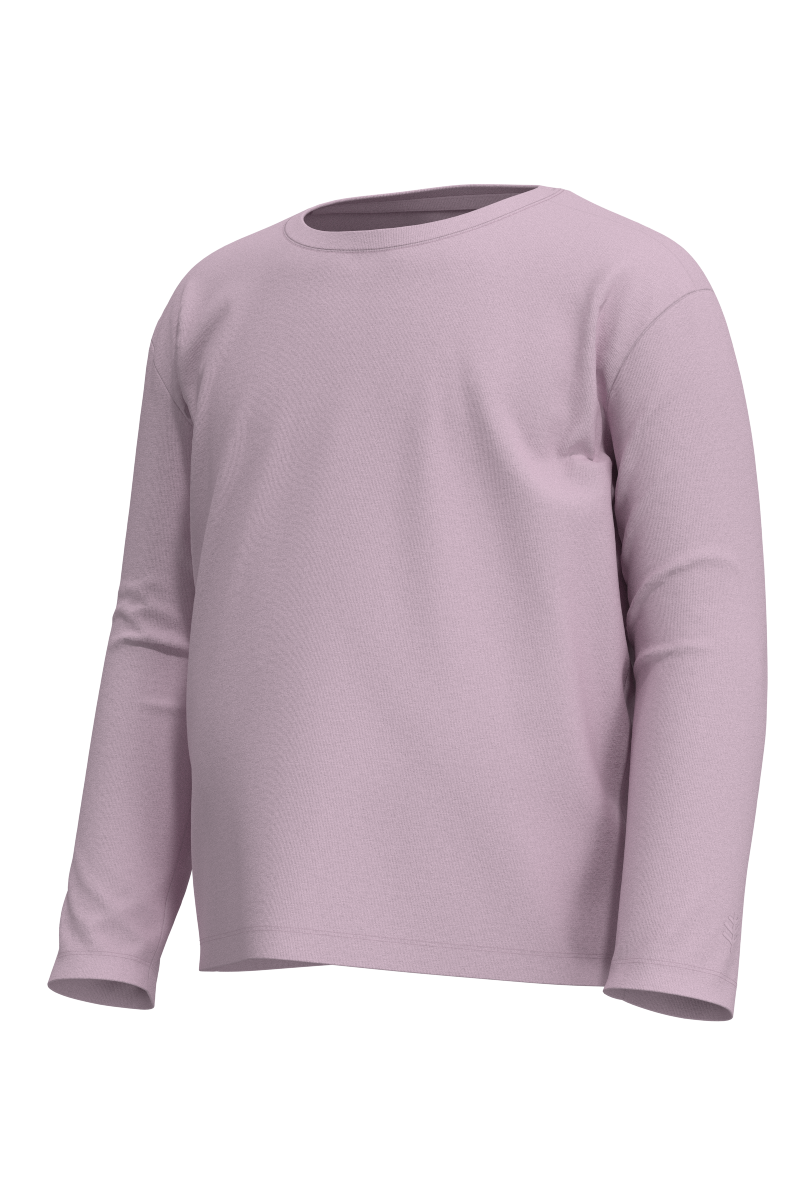 Kid's Coco Plum Everyday Long Sleeve T-Shirt | Powder