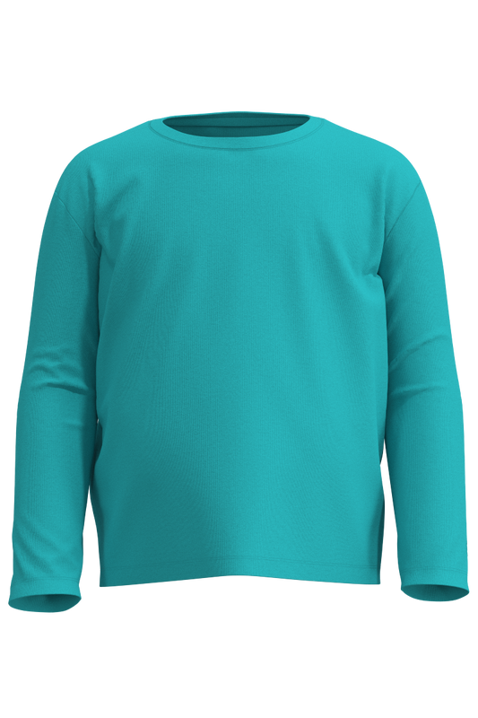Kid's Coco Plum Everyday Long Sleeve T-Shirt | Coolibar Blue