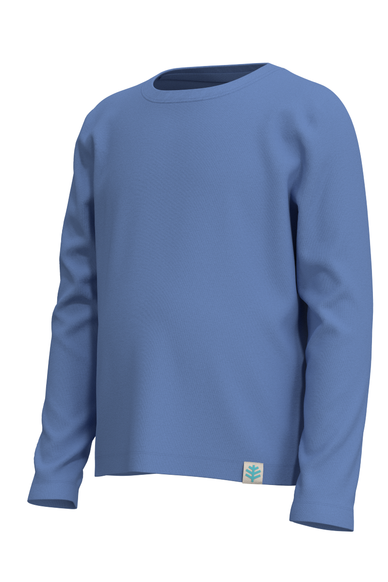 Kid's Coco Plum Everyday Long-Sleeve T-Shirt | Bluebell