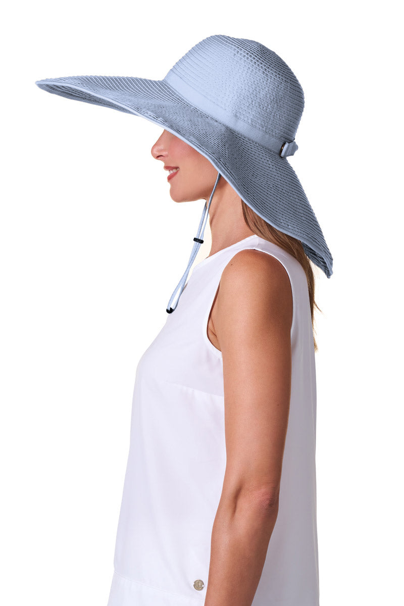 Women's Shelby Shapeable Poolside Hat | Periwinkle
