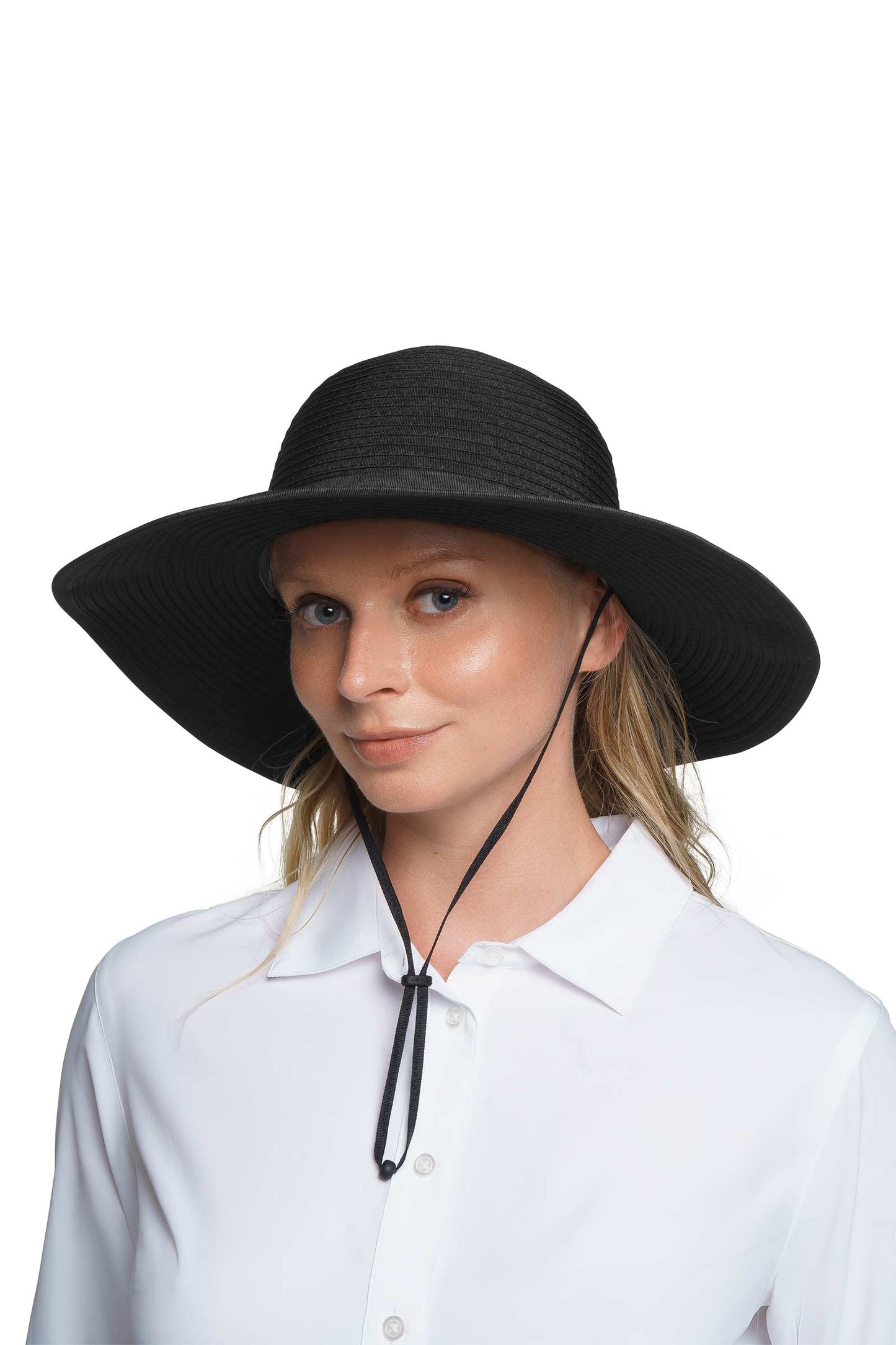 Women's Shelly Shapeable Travel Sun Hat | Black