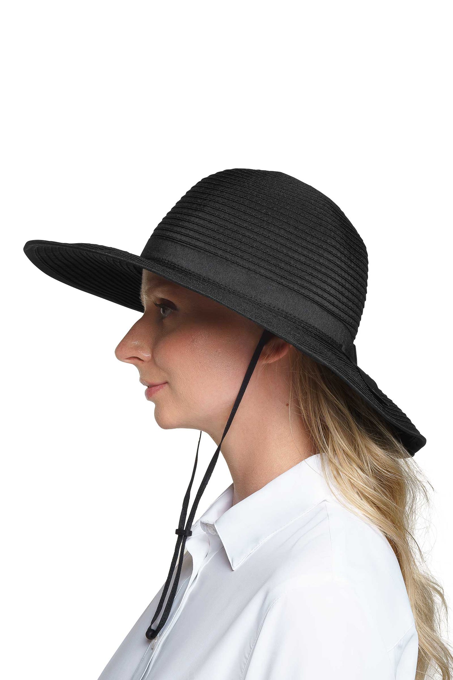 Women's Shelly Shapeable Travel Sun Hat | Black