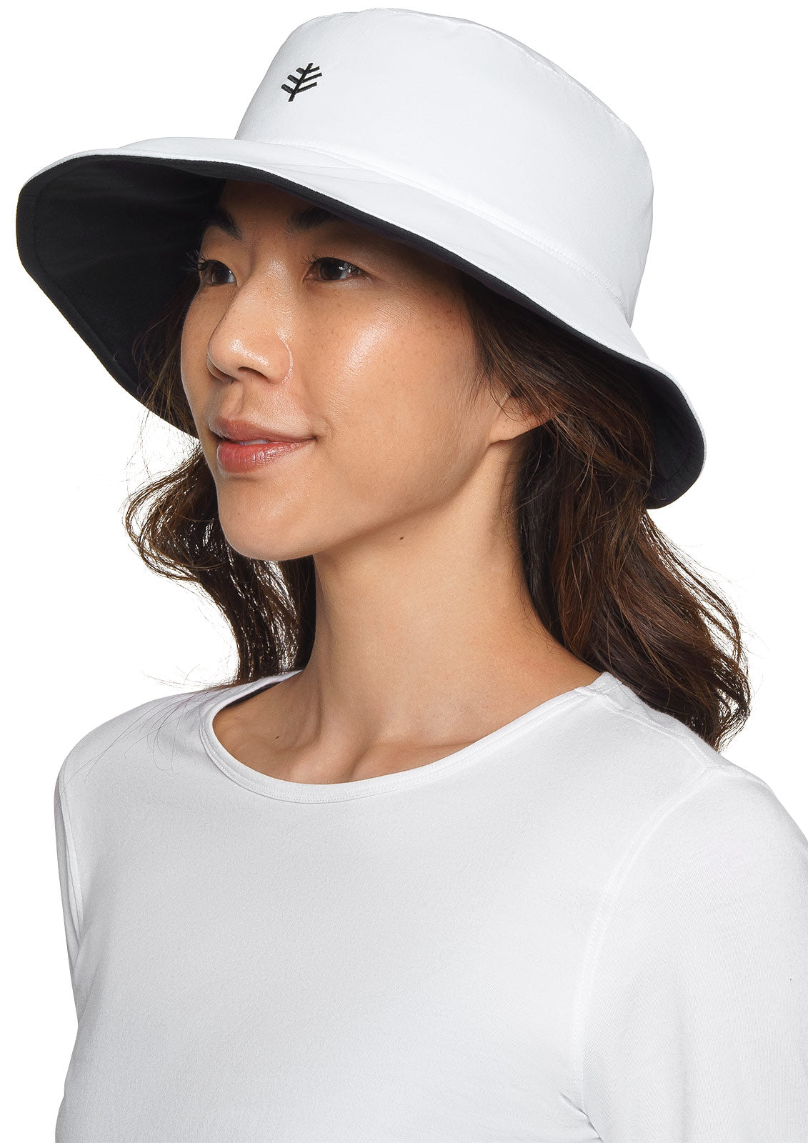 Women's Ariel Reversible Pool Hat | White
