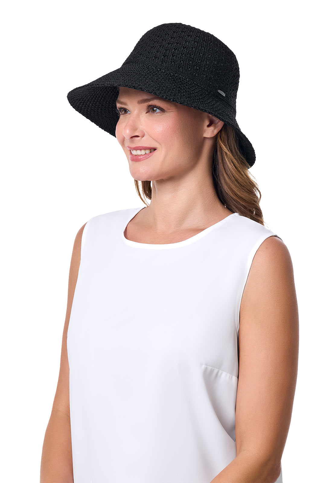 Women's Marina Cloche Sun Hat | Black